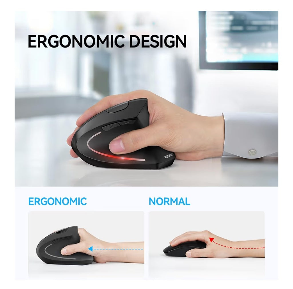 Tecknet Ergonomic Wireless Mouse