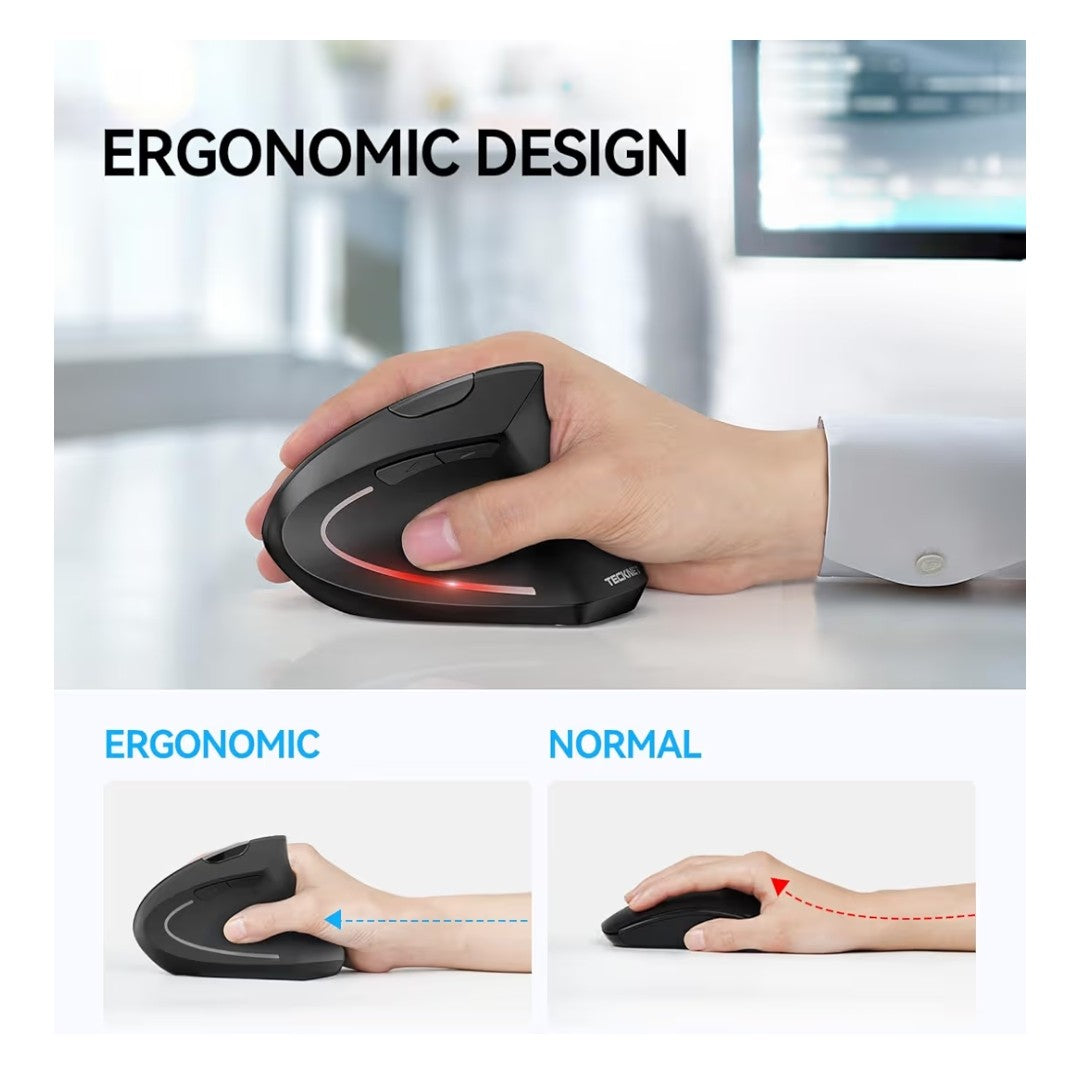 Tecknet Ergonomic Wireless Mouse