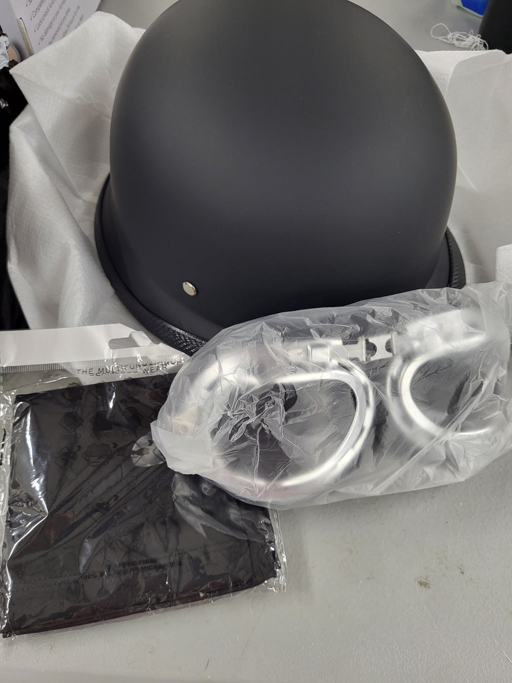Ziyogift German Style Motorcycle Helmet (Medium)