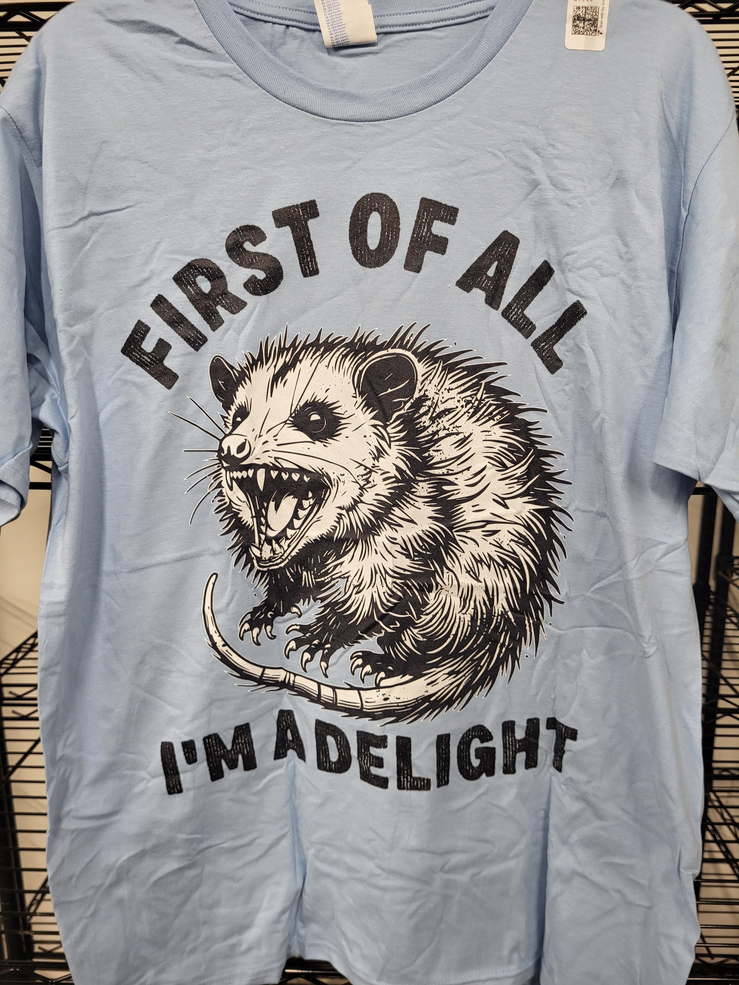 "First of All I'm a Delight" T-Shirt (Large)