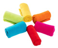 Multicolor Fleece Throw Blankets 6 pack