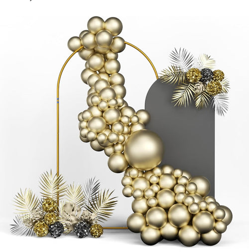 1 Sets Portable Metal Wedding Balloon Arch Stand(6FT)