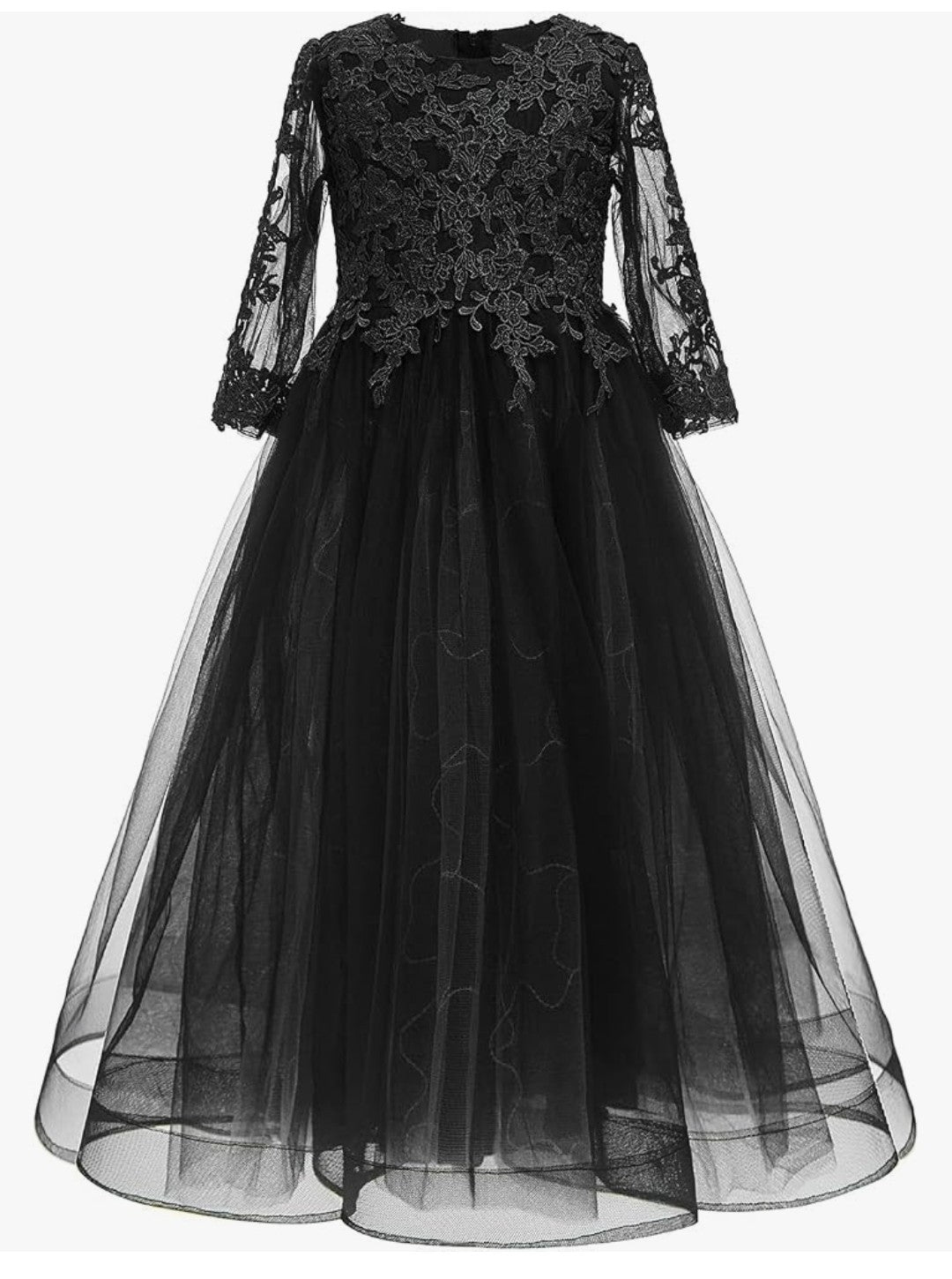 Girls, Black Dress (6-7Y)
