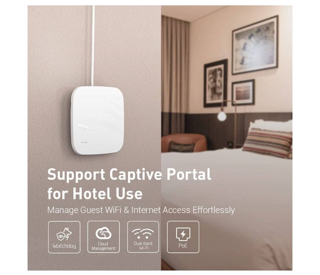 GL.iNet GL-AP1300 Dual Band Ceiling Wireless Access Point