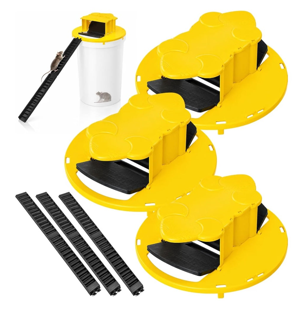 5 Gallon Bucket Mouse Trap (3pcs)