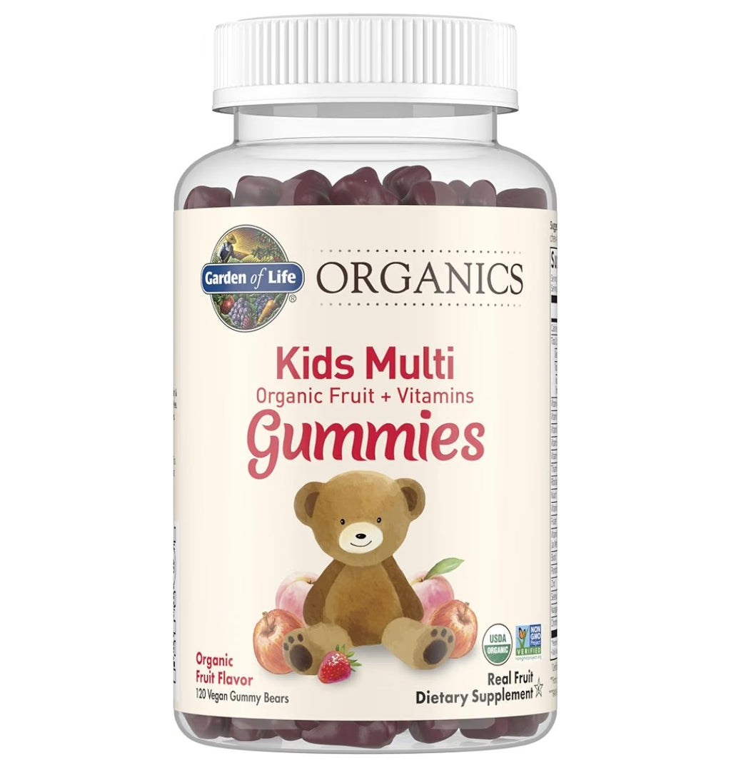 Garden of Life Kids Multivitamin Gummies (120 Gummies)