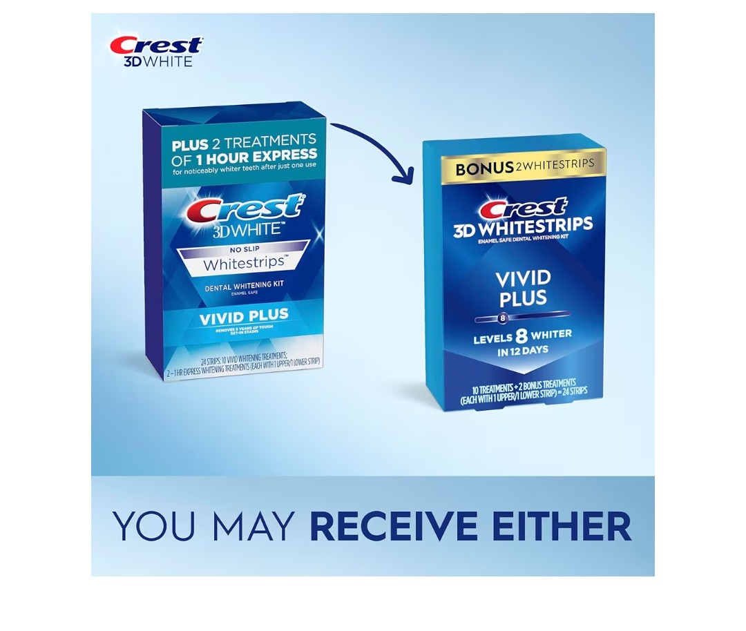 Crest 3D Whitestrips 12 Treatments