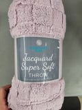 Jacquard Super Soft Throw Blanket 50x60 inches