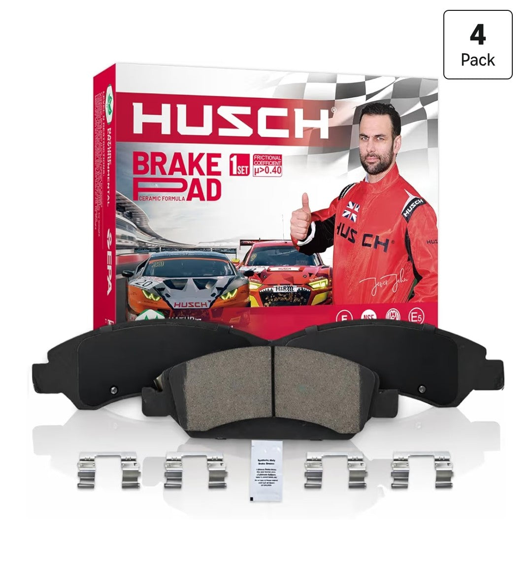 Huzch Brake Pads D465 (Missing Clips)