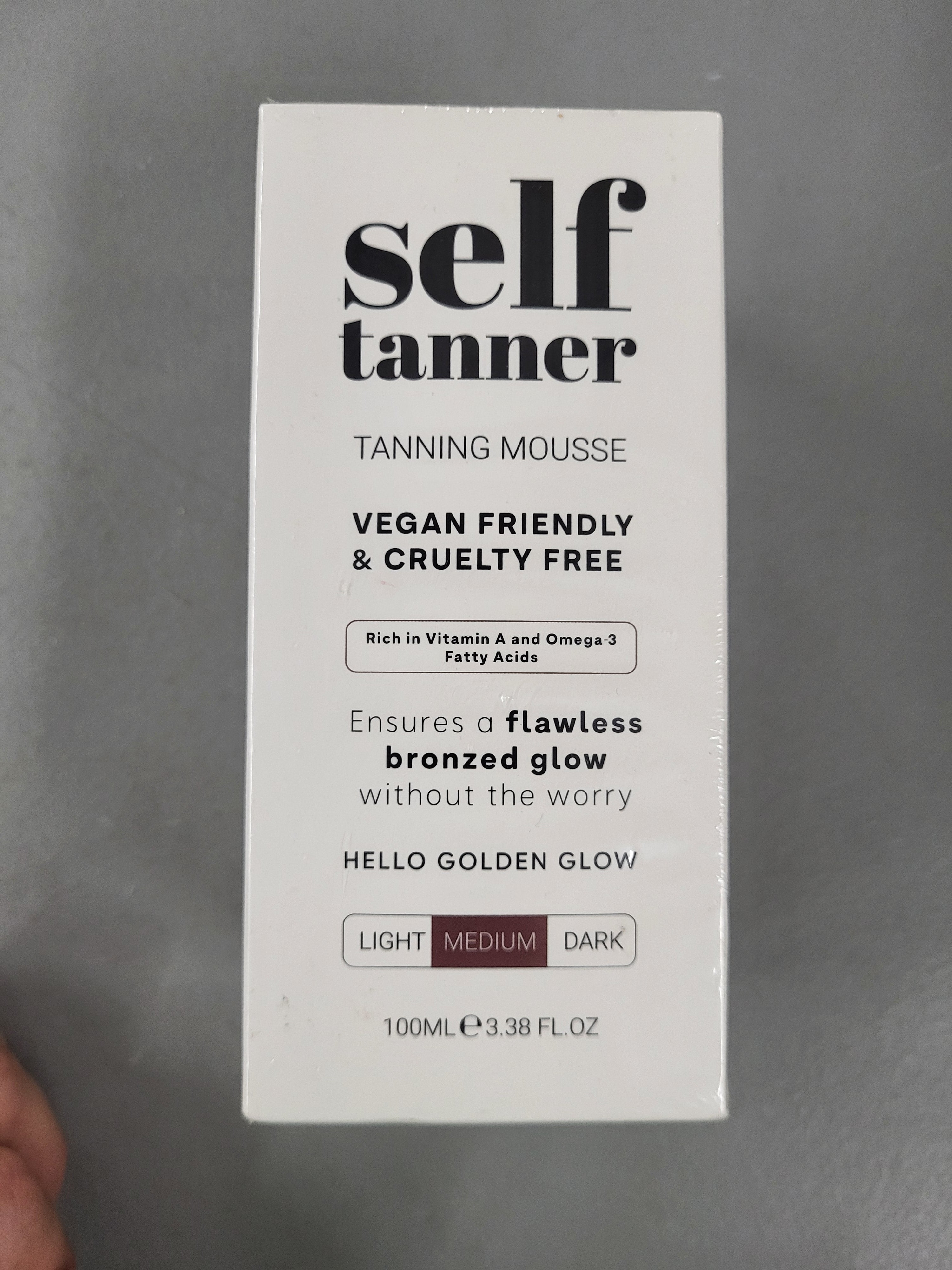 Self Tanner Mousse, Medium (3.38 fl.oz.)