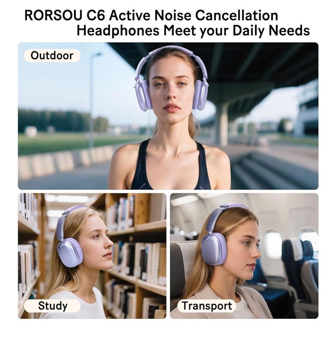 Rorsou C6 Wireless Headphones