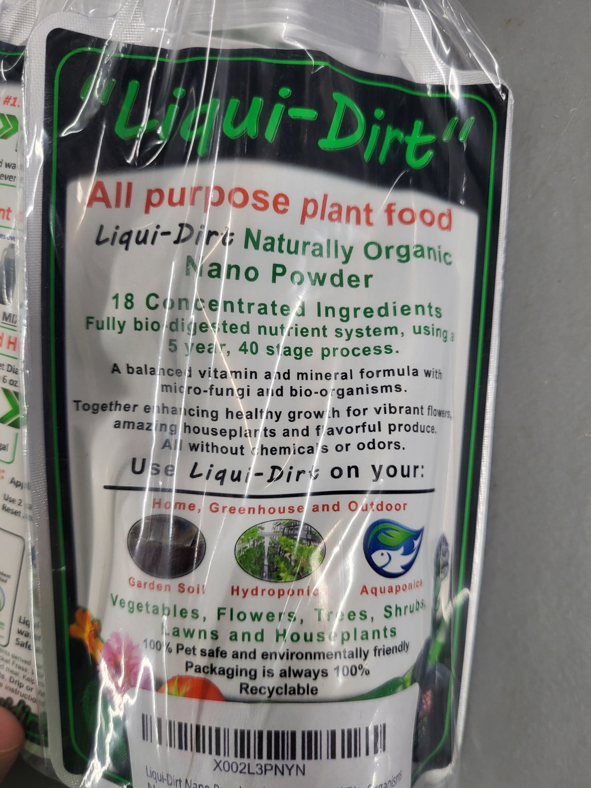 Liqui-Dirt, All Purpose Plant Food (4 pack)