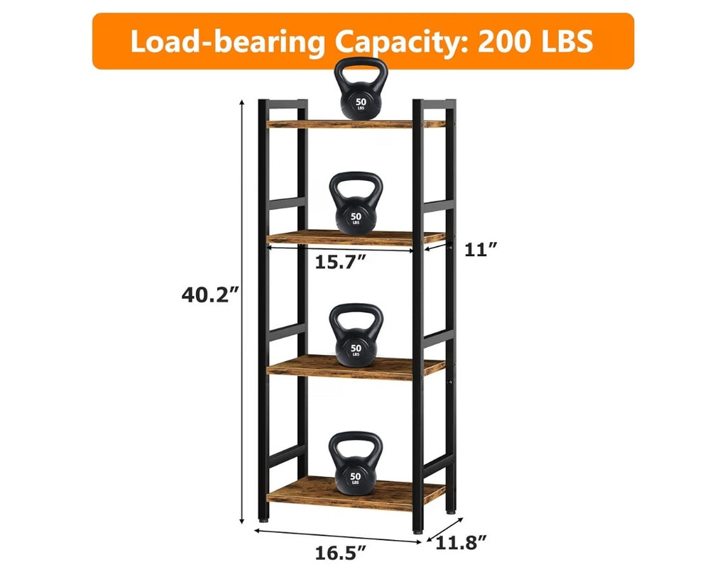 Ragifen 4 Tier Bookcase