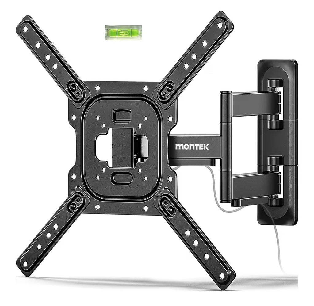 monTEK Full Motion TV Wall Mount (23-65in TV)