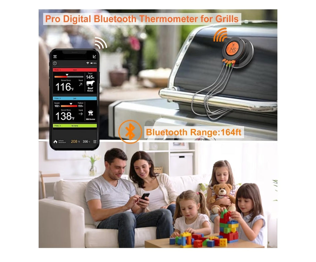 Smart Wireless BBQ Thermometer
