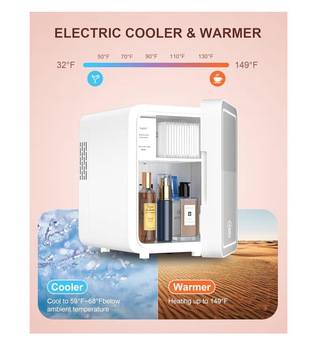 Cutieworld Skincare Mini Fridge