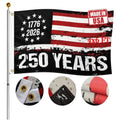 Double Sided USA 250th Anniversary Flag