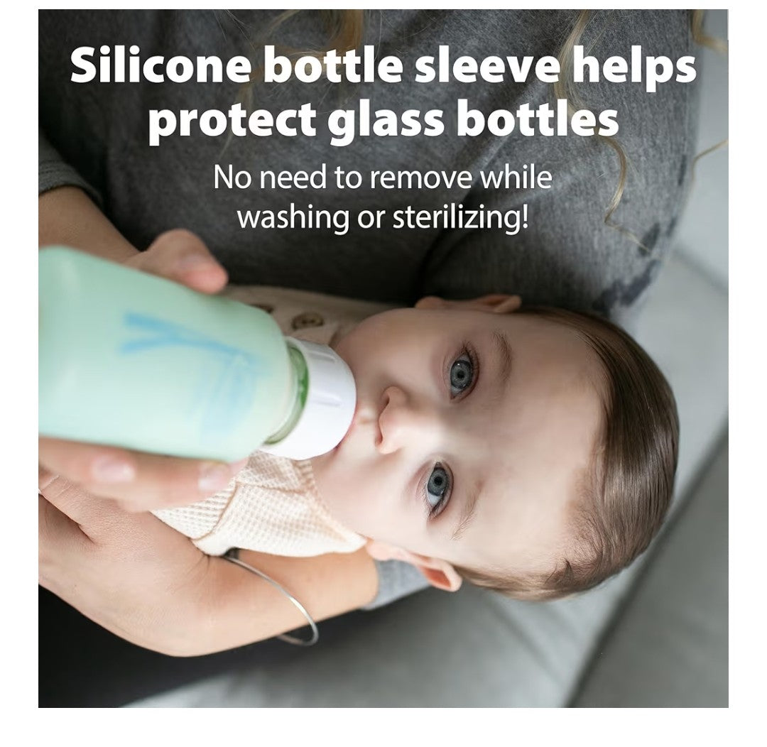Dr. Brown's Anti-Colic Baby Bottles 8oz Narrow Glass