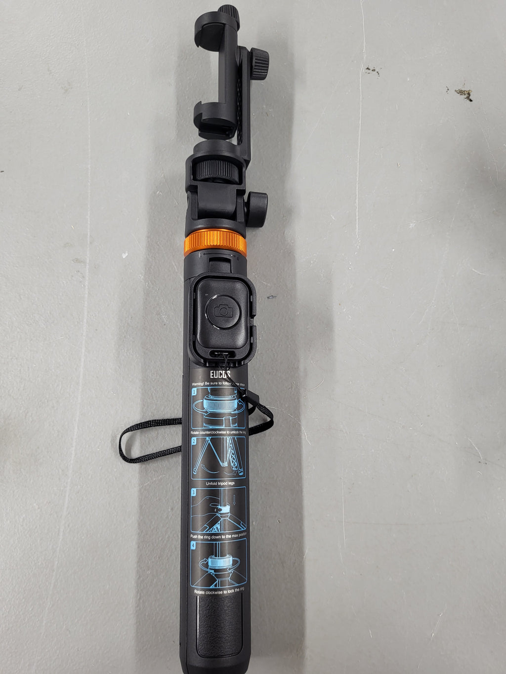 EUCOS 62in Selfie Stick Tripod with Remote