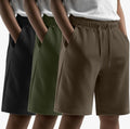 Boys Athletic Sweat Shorts, 3 pack (Size 10-11 Years)