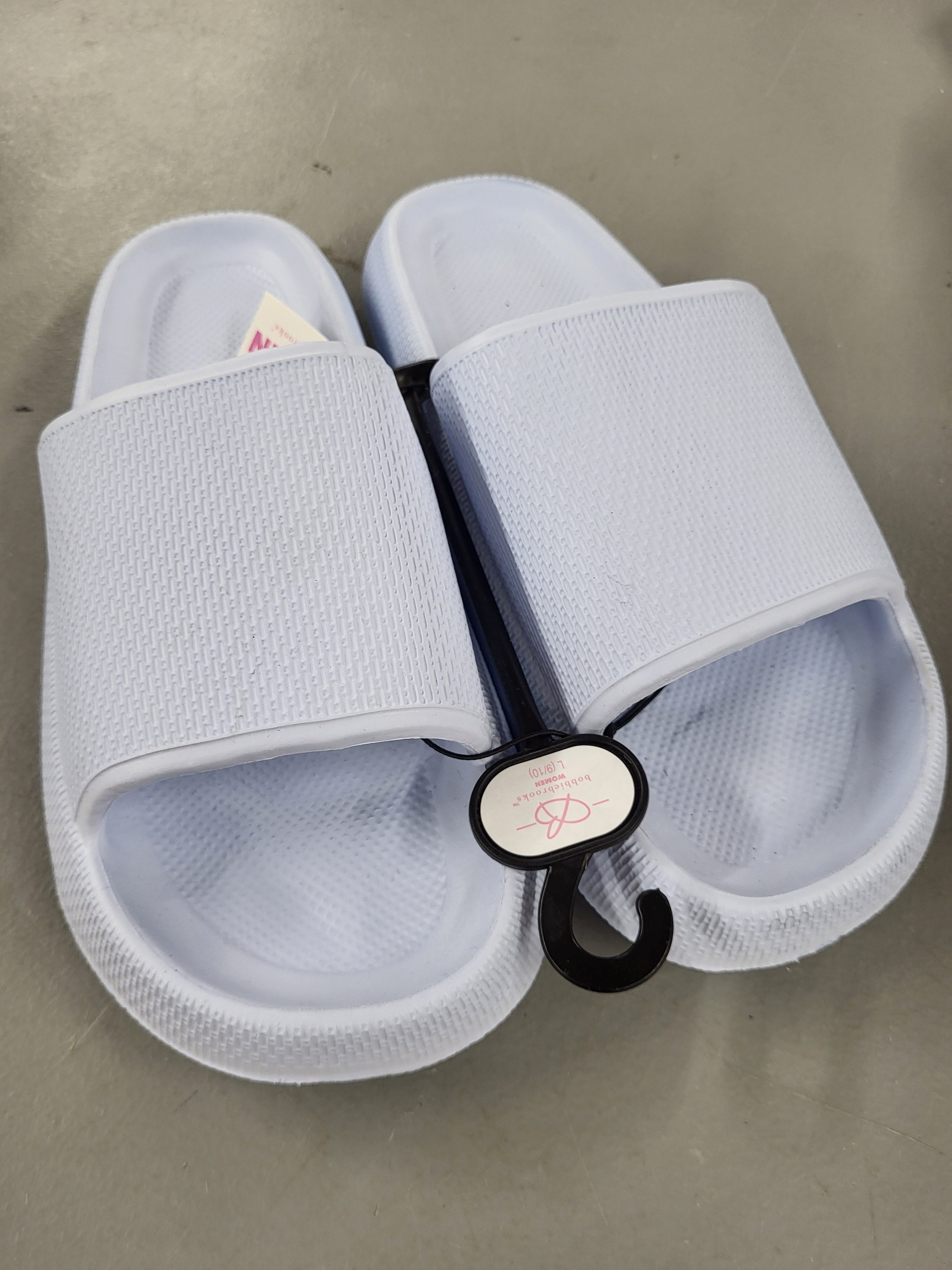 Bobbie Brooks Slides (Women's Large 9/10)