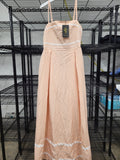Spaghetti Strap Boho Maxi Dress (Medium)