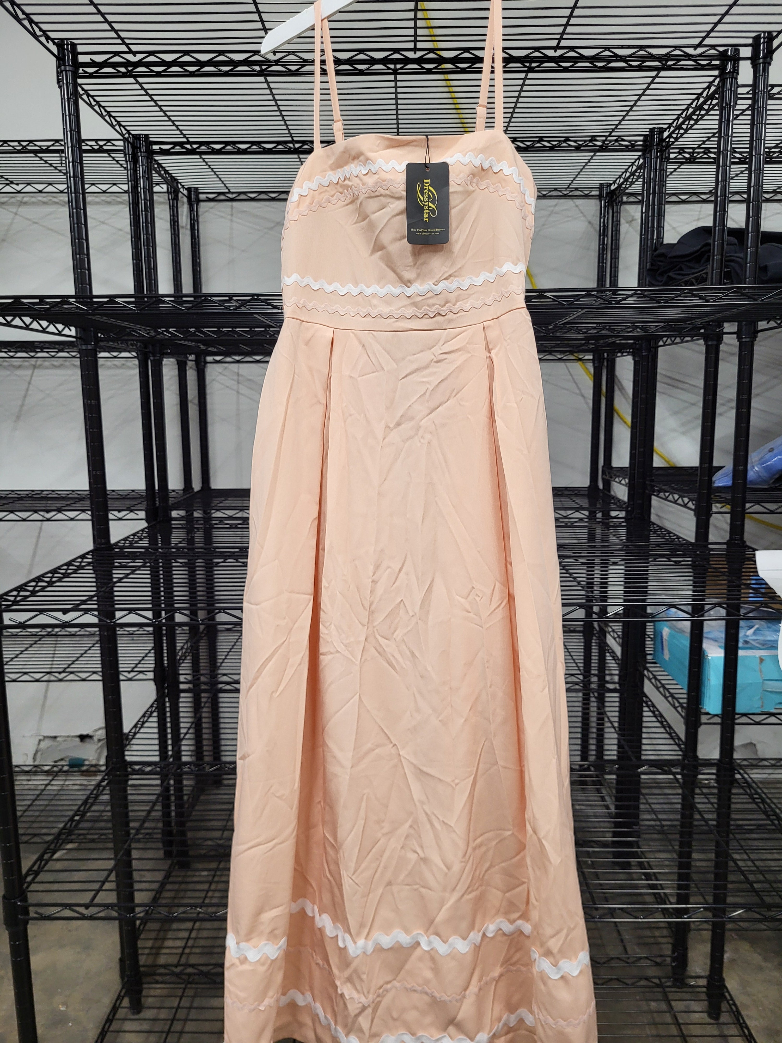 Spaghetti Strap Boho Maxi Dress (Medium)