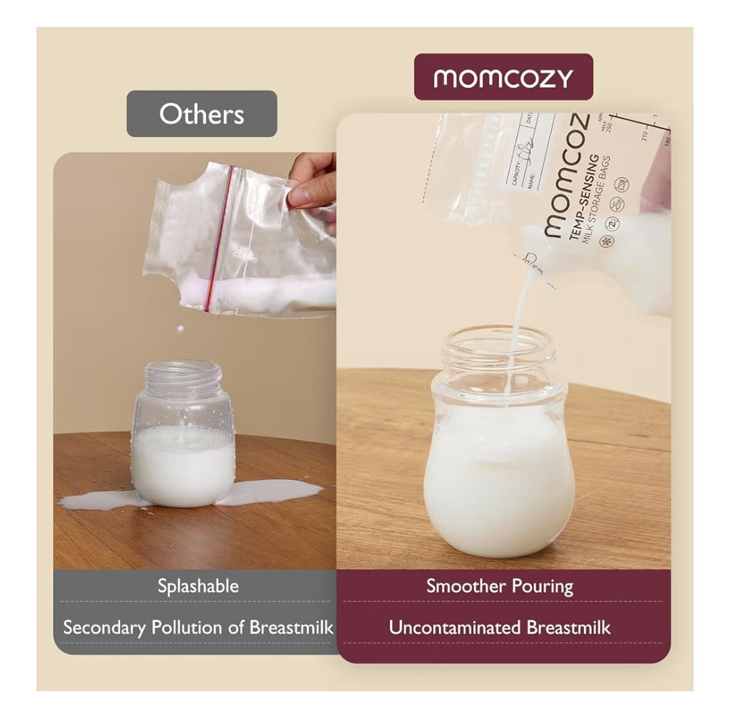 Momcozy Breastmilk Storage Bags 8oz (200 count)