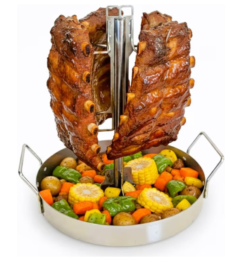 The Uproaster All-In-One Vertical Roast Pan