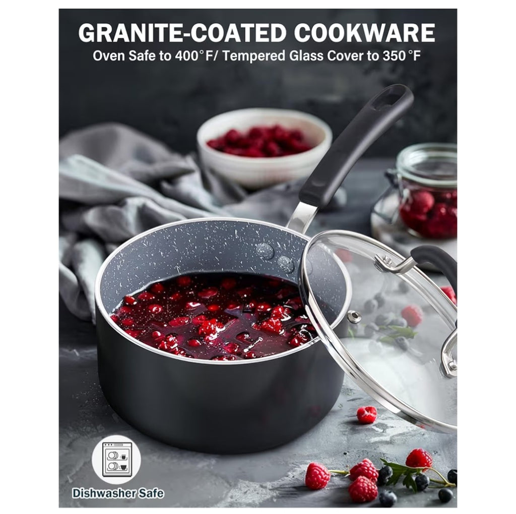 Cook N Home 2-Quart Saucepan with Lid