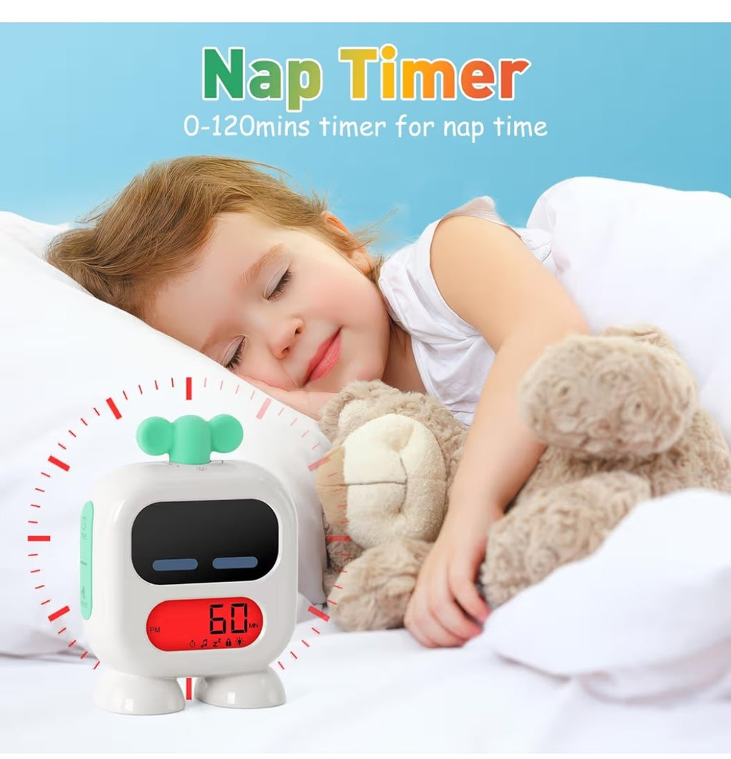 Kids Alarm Clock (Blue)