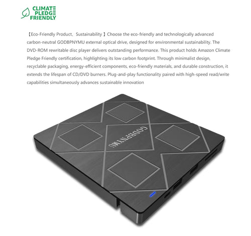 5-in-1 Extemal CD/DVD Drive for Laptop.