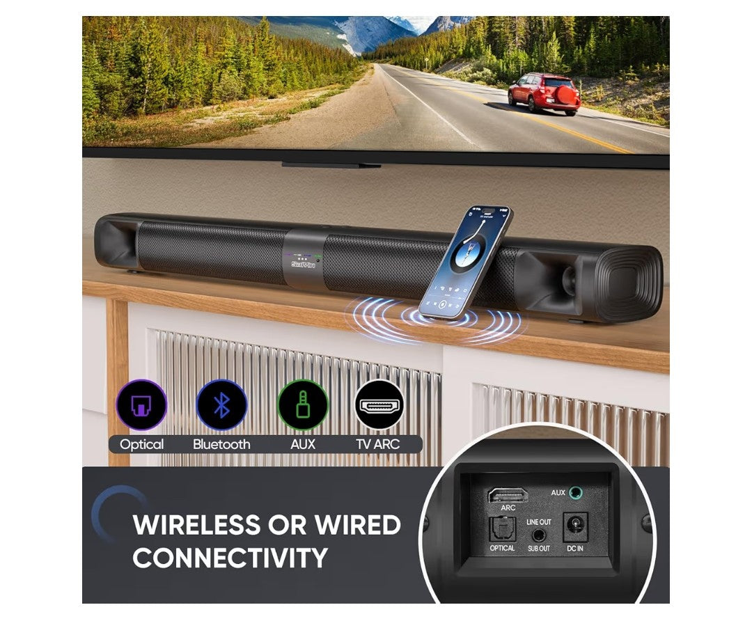 Saiyin Sound Bar and Subwoofer