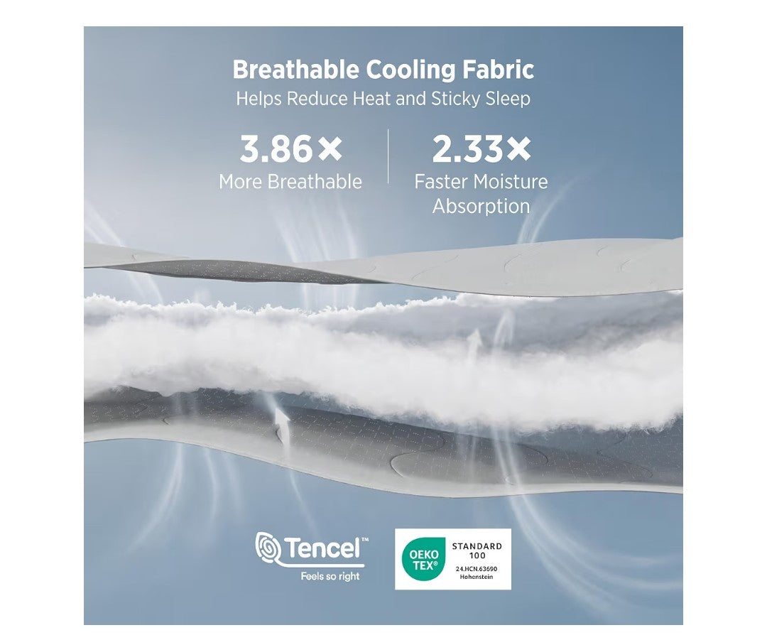 Bedsure CoolOxy Cooling Comforter (King size)