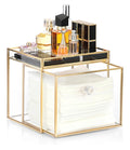 Vanity Makeup Face Towel Organizer
