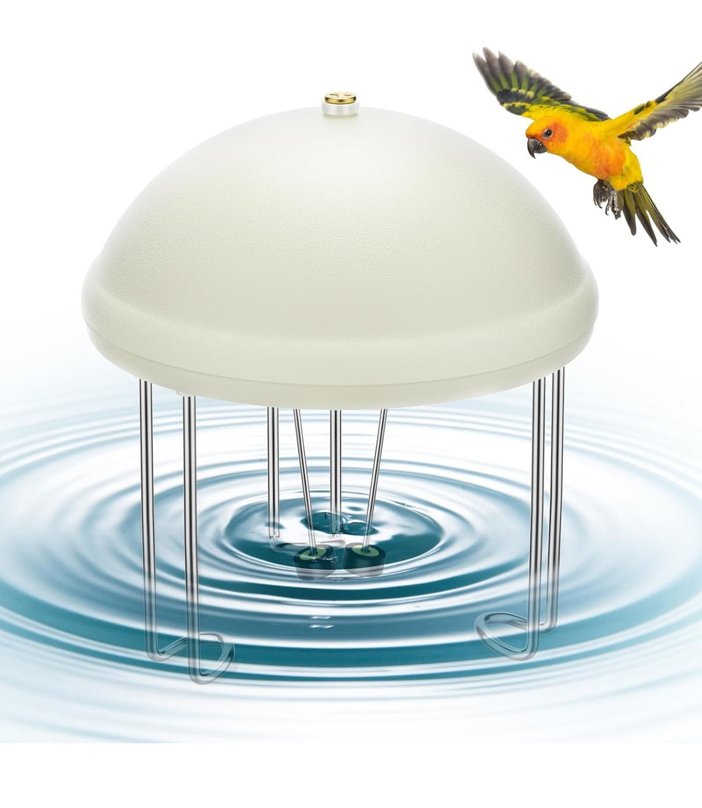 Buzzlett Bird Bath Water Circulator, Water Agitator for Bird Bath.