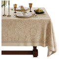 Thick Linen Tablecloth 79in x 55in