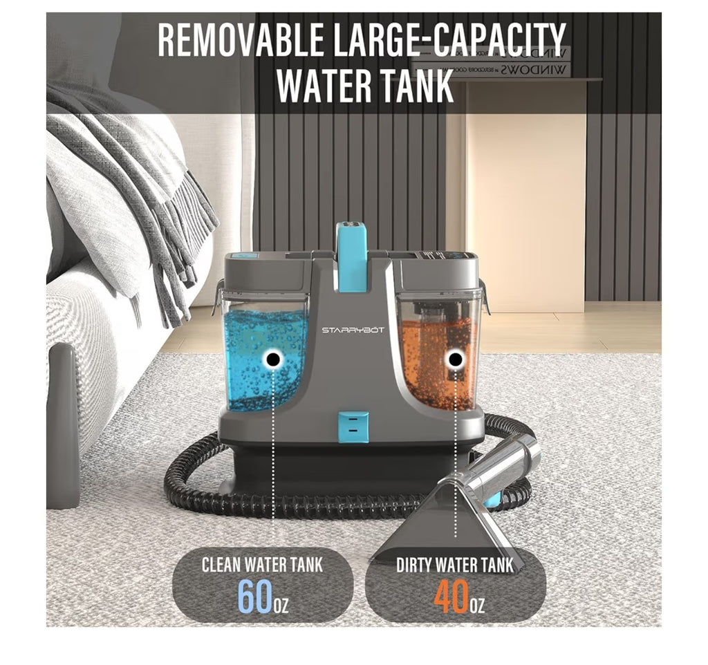 (Used like new)Starrybot Portable Carpet Cleaner Machine.