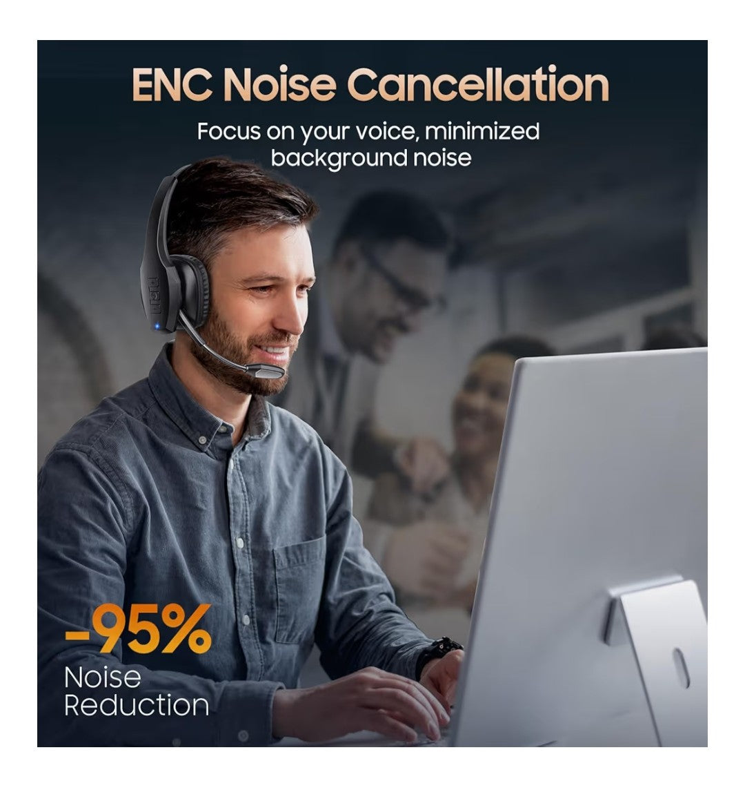 Necode Wireless Headset Model:A19