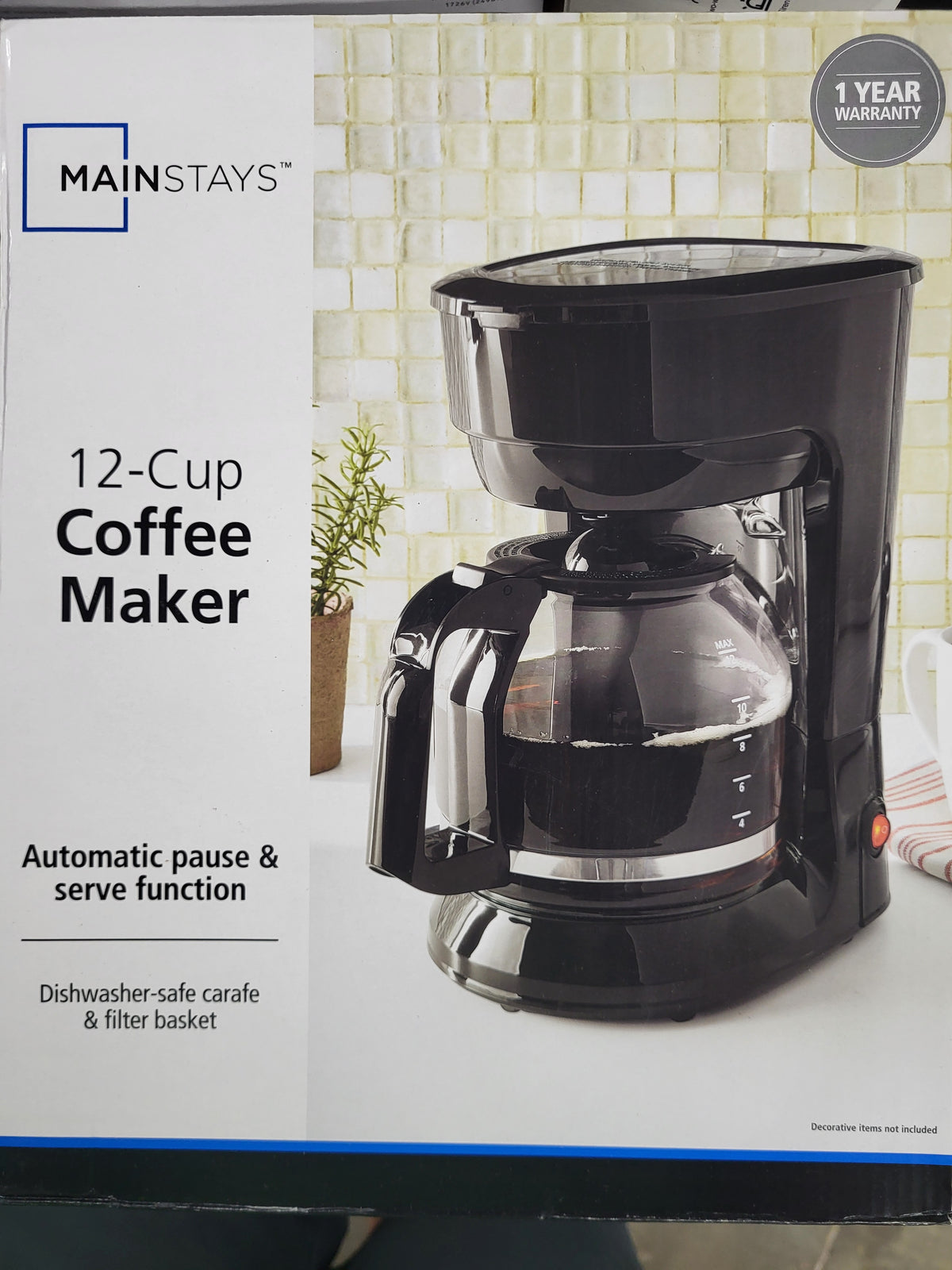 12 Cup Coffee Maker