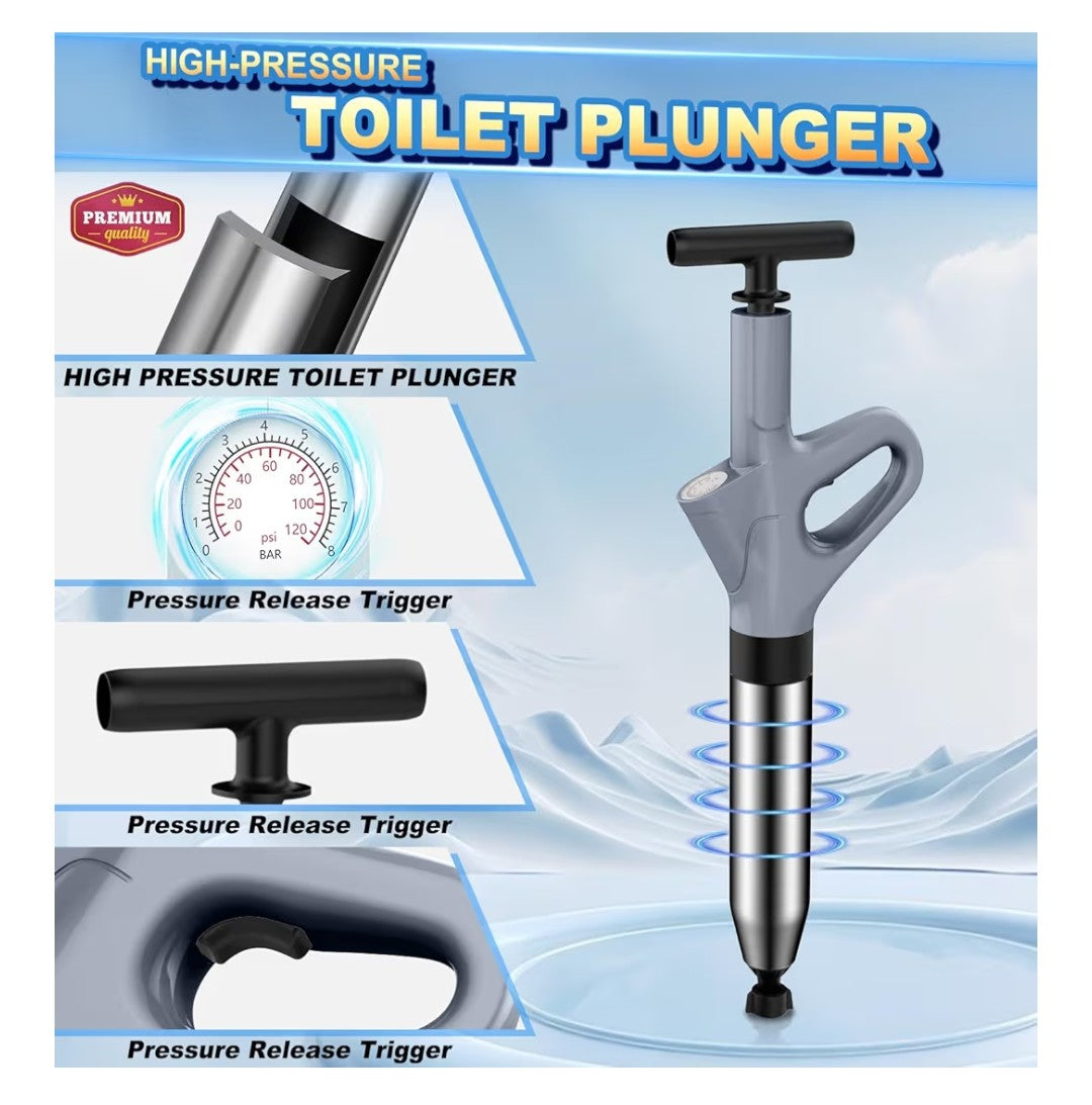 Mieaoll High Pressure Toilet Plunger