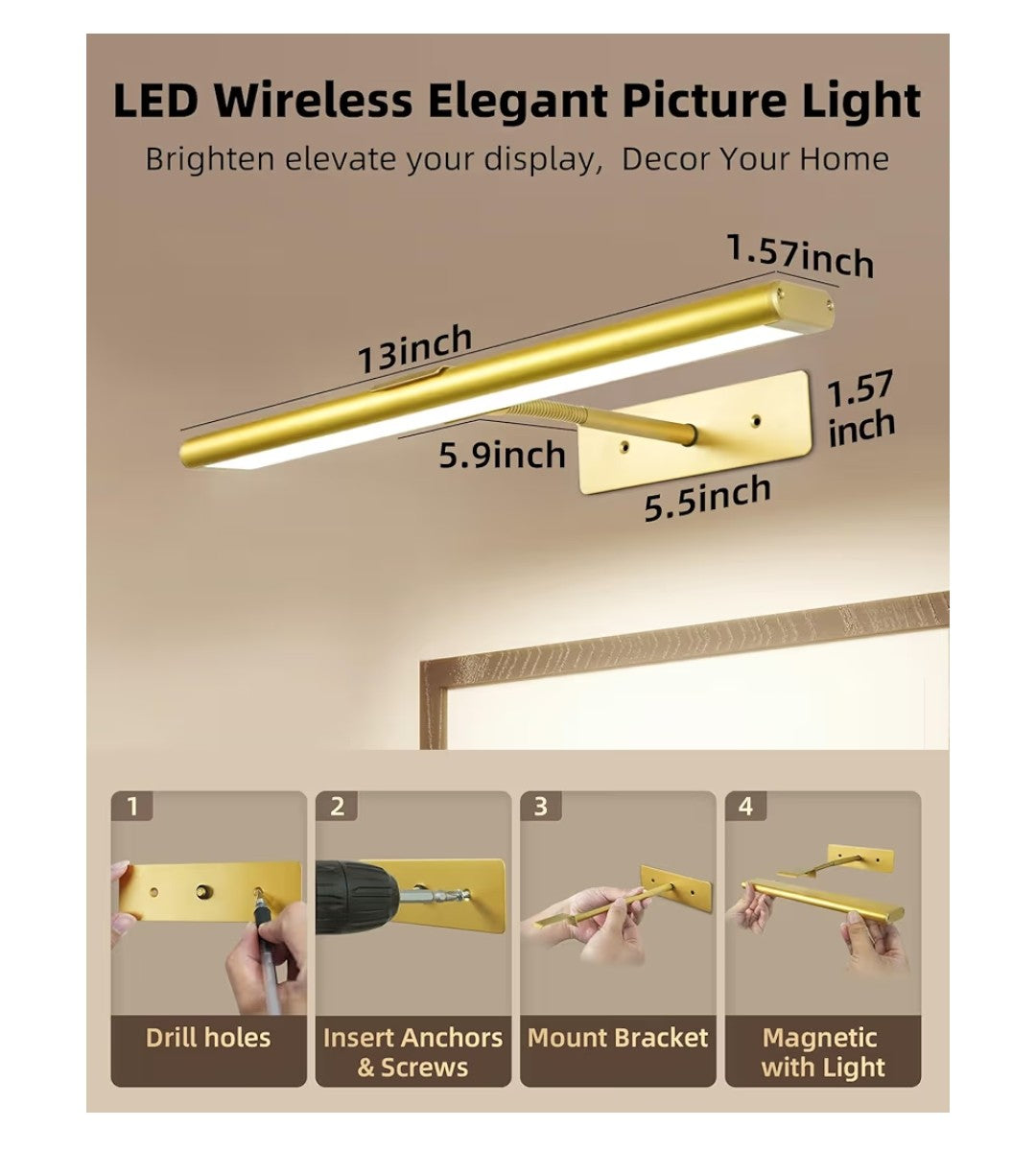 Picture Light for Wall (Gold)