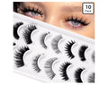 False Eyelashes (10 Pairs)