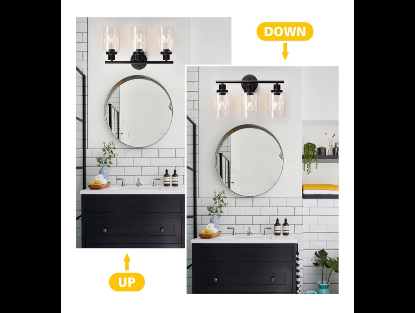 Unicozin 3 Lights Vanity Light