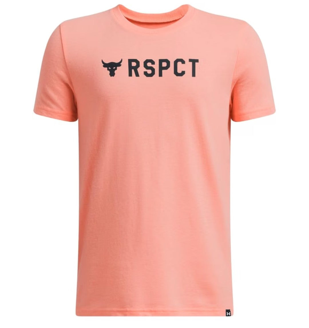 Under Armour Boys Project Rock T-Shirt (Youth Small)