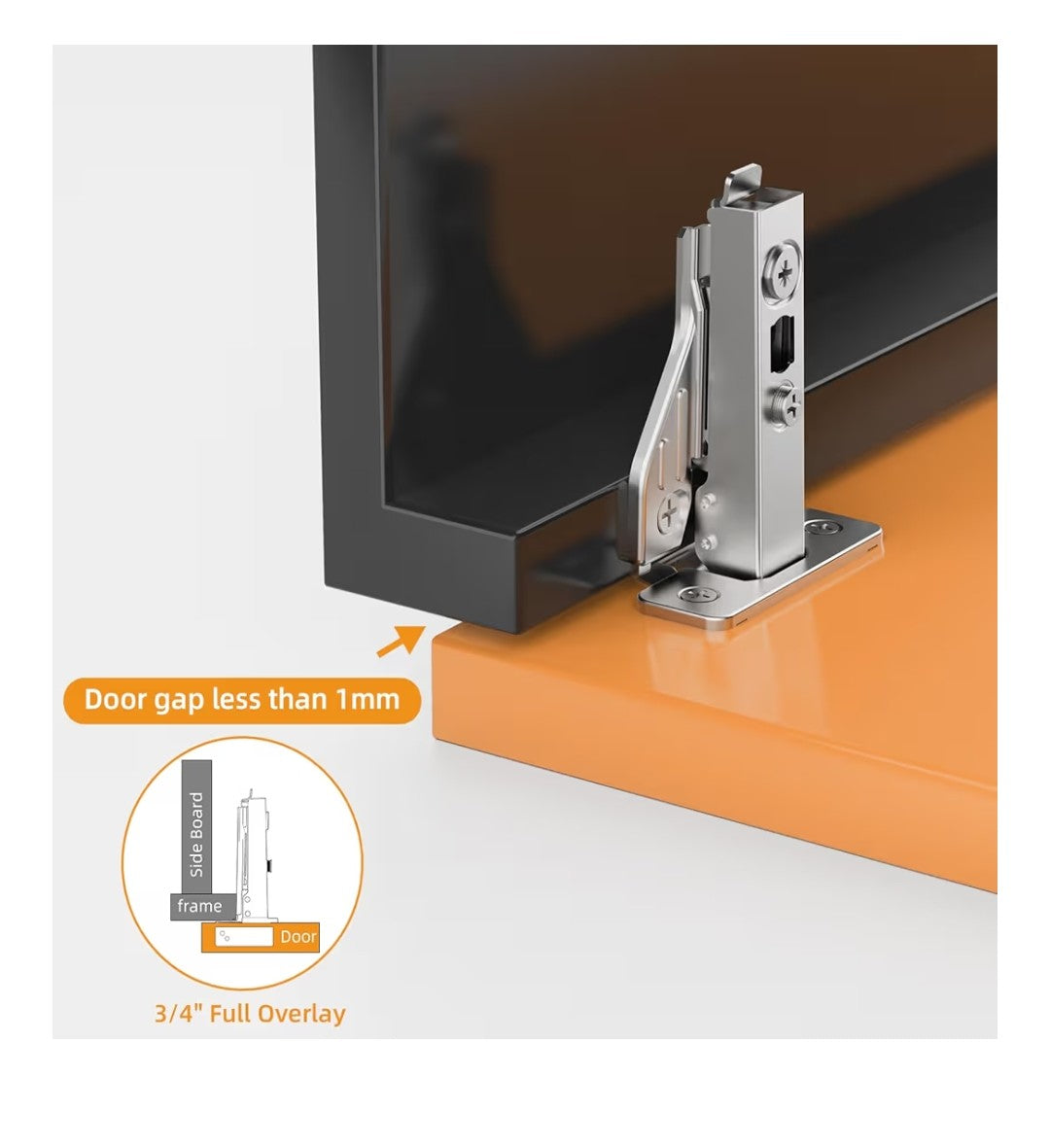 Chibery Soft Closing Cabinet Hinges