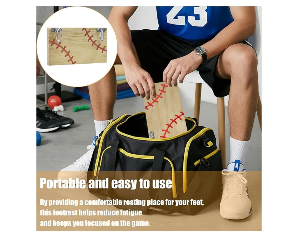 Hanging Wood Footrest 2 pack