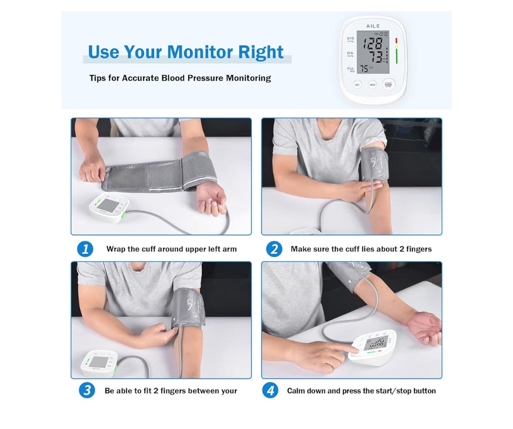 Aile Blood Pressure Monitor