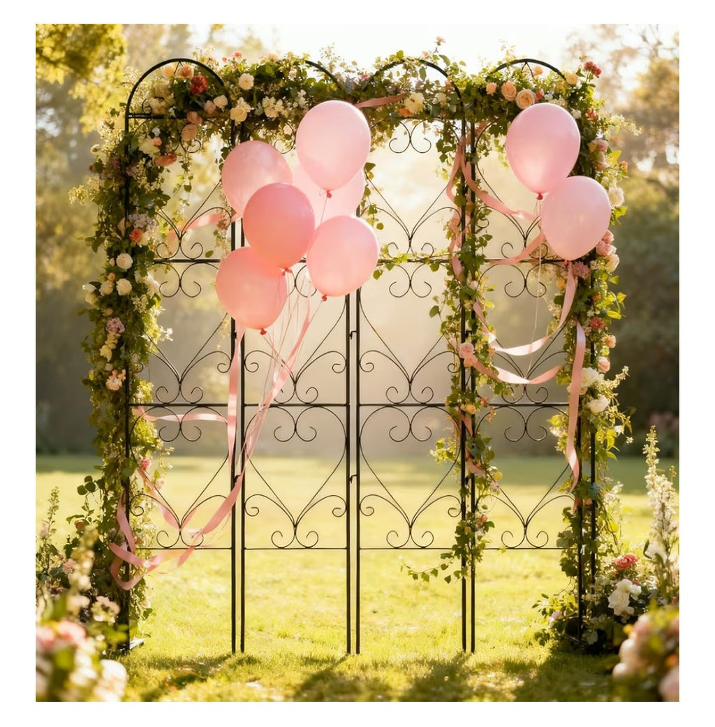 Metal Garden Trellis 4 pieces