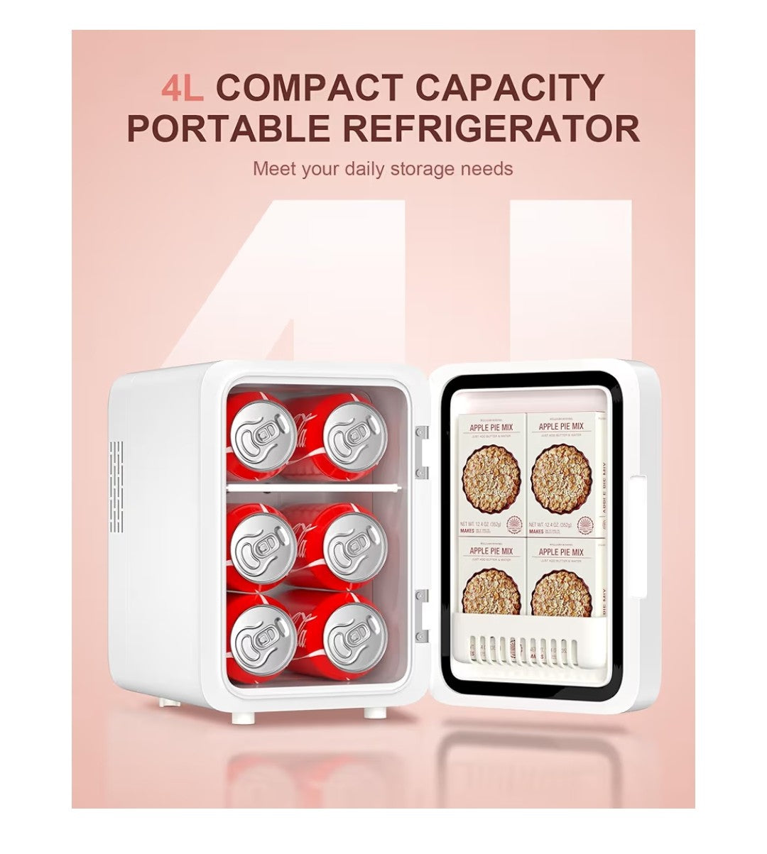 Cutieworld Skincare Mini Fridge